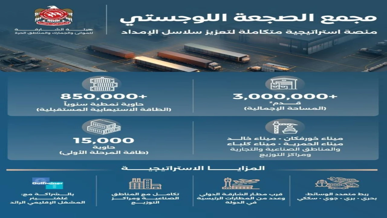 مجمع الصجعة يُحقق إنجازًا استراتيجيًا بتجاوز 850 ألف حاوية.